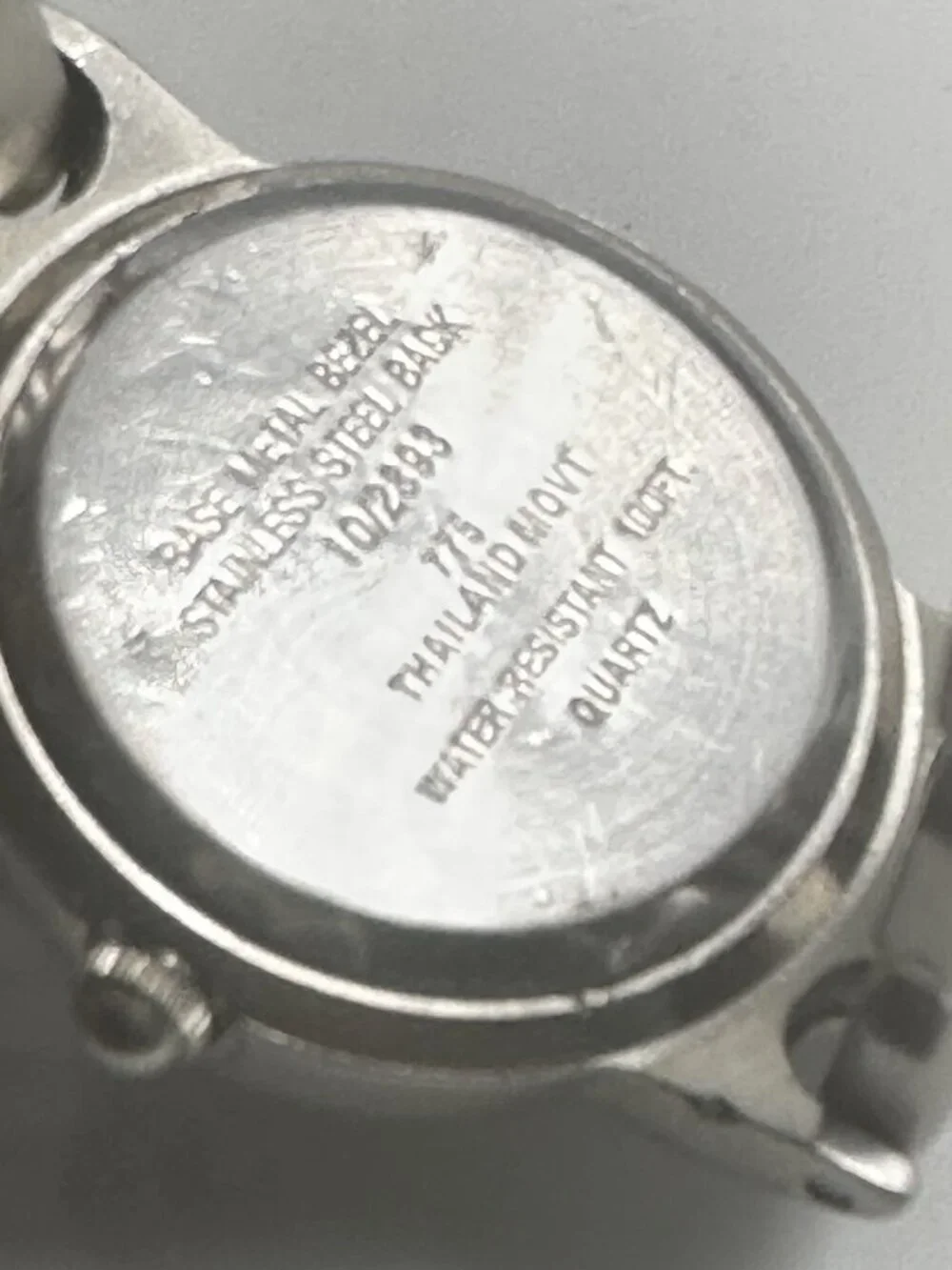 3/$30 Anne Klein Watch Silver Tone Blue Dial Date Window New Battery 6.75